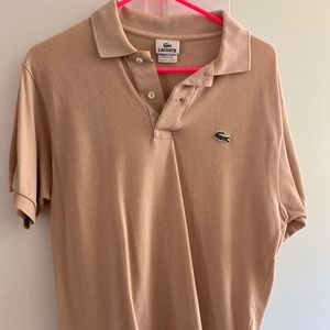 Lacoste polo - men's size 5